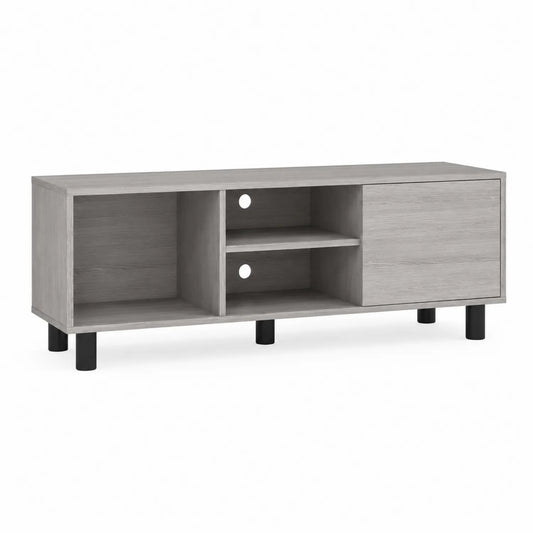 Szafka RTV z płyty MDF 120x40x50 cm Szary